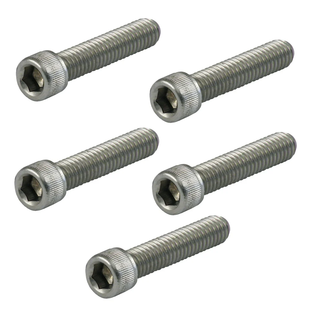 5 Tornillo 3/8-16 X 1-1/4 Inch Allen Bolt Stainless Steel Harley-Davidson Gardner-Westcott