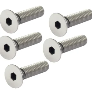 5 Tornillo Para Harley Davidson 3159 Screw No. 8 Flathead 8-32 X 1/2" Gardner-Westcott