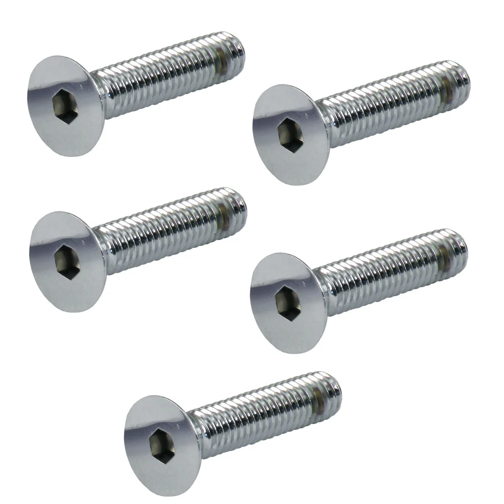5 Tornillo Para Harley-Davidson 1392 Screw 1/4"-20 x 3/4" UNC Allen Flat Head Gardner-Westcott