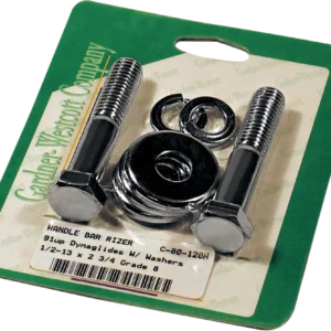 Tornillos Cromados De Torres De manillar Para Harley-Davidson 3471 GARDNER-WESTCOTT