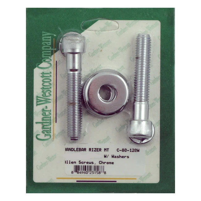 Tornillos Torres Manillar Para Harley-Davidson Allen Riser Bolt Kit 1/2-13 X 2-3/4 Gardner-Westcott