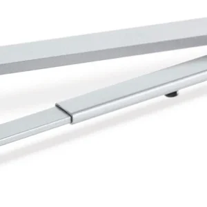 Varillaje GEZE ECturn plateado Profundidad del marco 0-100 mm ( 3000255330 )