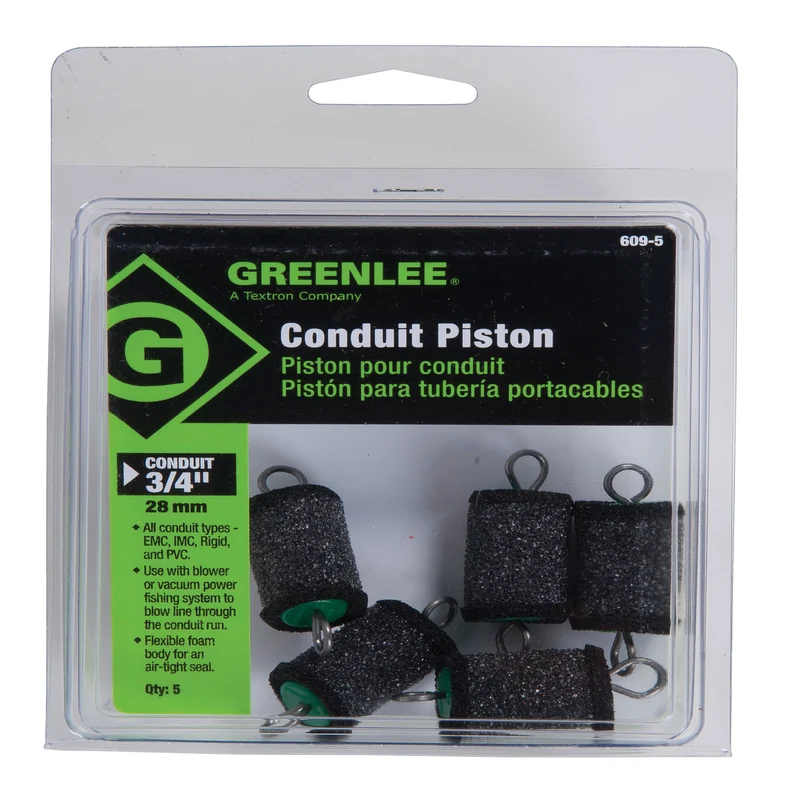 PISTÓN DE CONDUCTO RGD 3/4"D Greenlee