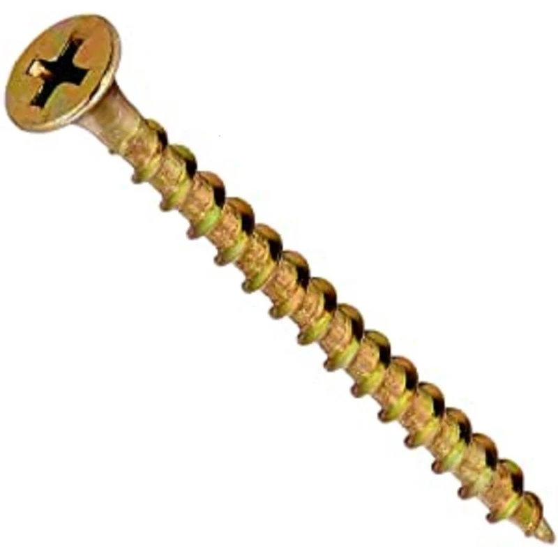 TORNILLO AMARILLO #10X3-1/2" 1LB Grip-Rite