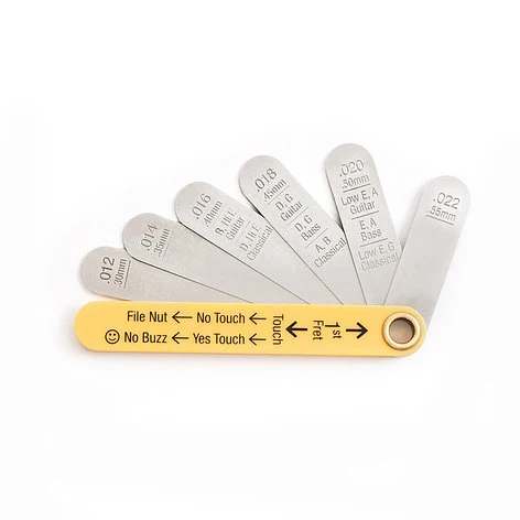Music Nomad Precision Nut Height Slotting Gauge Tool MN601 Guitar Depot MX