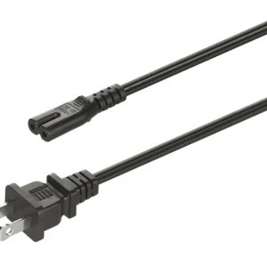 Cable primario C enchufe negro 2 M Hafele