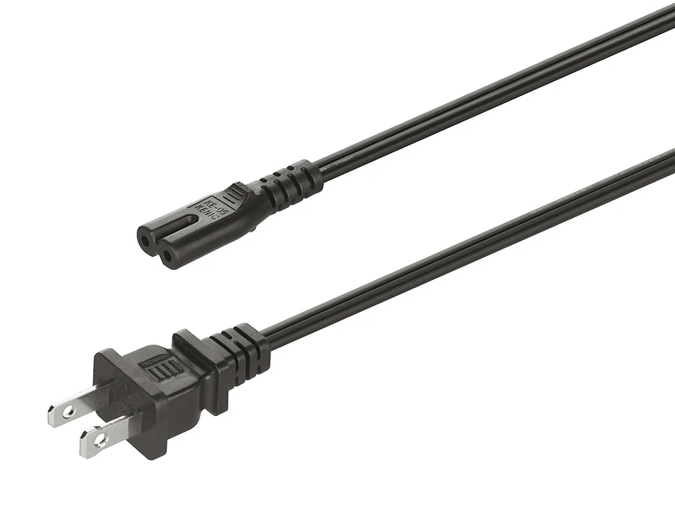 Cable primario C enchufe negro 2 M Hafele
