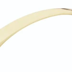 Hermex JAL-0721 Jaladera, latón brillante, estilo Moderno, 128 mm