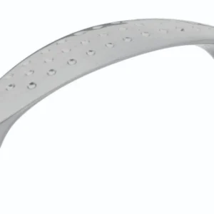 Hermex JAL-1212 Jaladera, níquel satinado, estilo Elipse, 96 mm