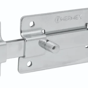 Hermex PAC-37 Pasador de barra plana, cromo, 4'