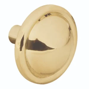 Hermex PER-042 Perilla, latón brillante, estilo Barroco
