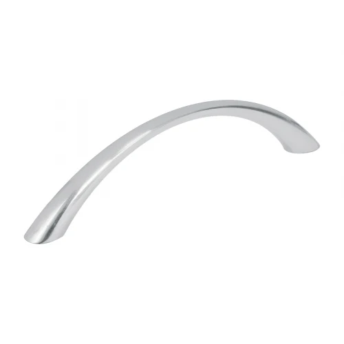 Jaladera metálica de 96mm estilo 'Arco', níquel satinado 43824 JAL-0211 Hermex