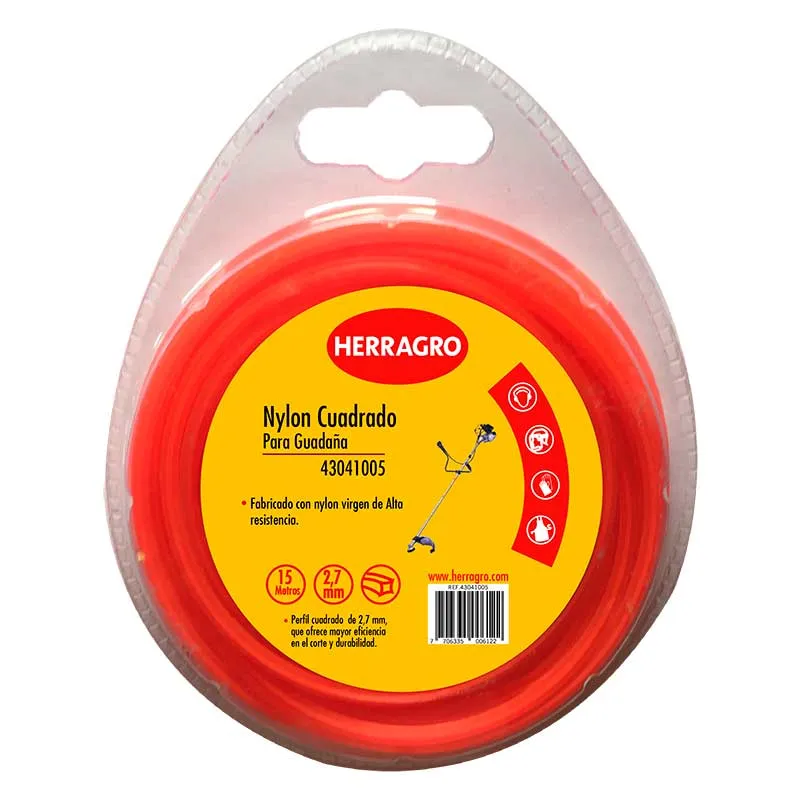 Nylon Nar 2.7Mm Carre 100M Cua HERRAGRO