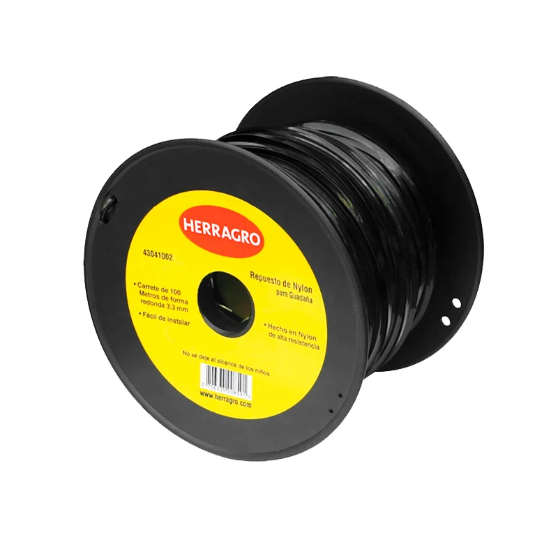 Nylon Neg 3.3Mm Carre 100M Cua HERRAGRO