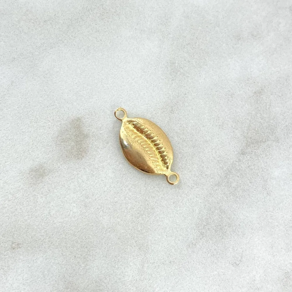 Herraje Concha 0.75gr / 1.8cm / Oro Amarillo ©