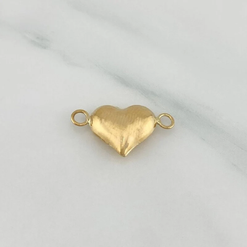 Herraje Corazón 0.6 g / 1.9 cm Oro Amarillo 18K