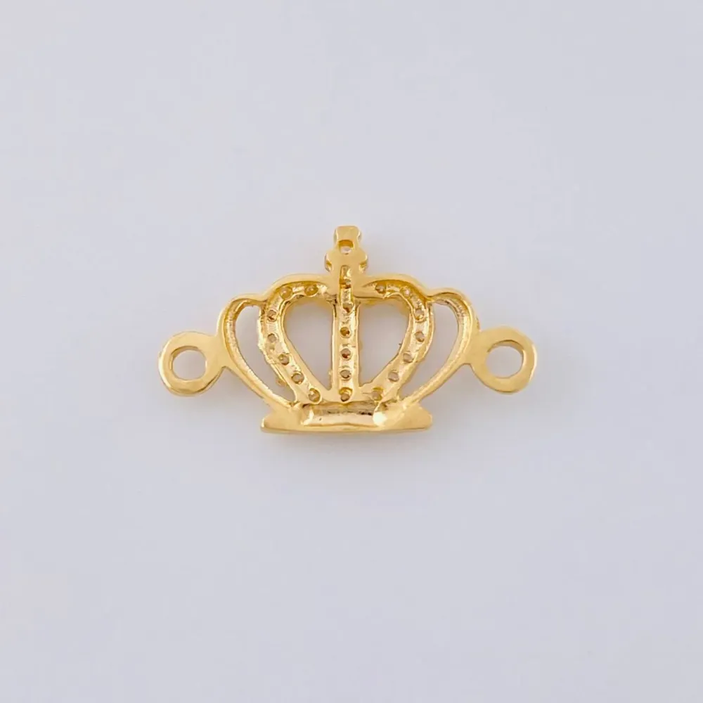 Herraje Corona Real 0.75 g / 1.8 cm Oro Amarillo 18K