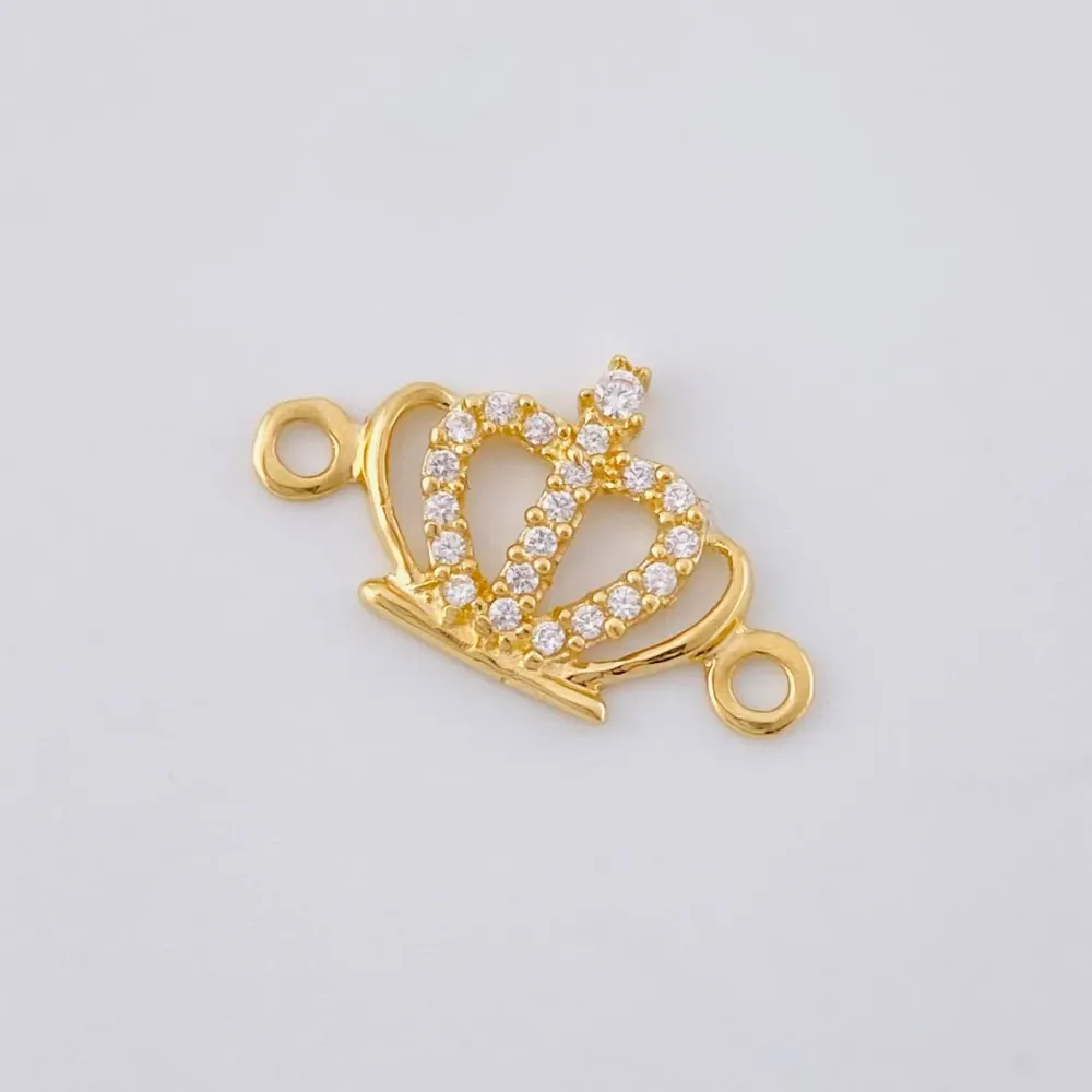 Herraje Corona Real 0.75 g / 1.8 cm Oro Amarillo 18K