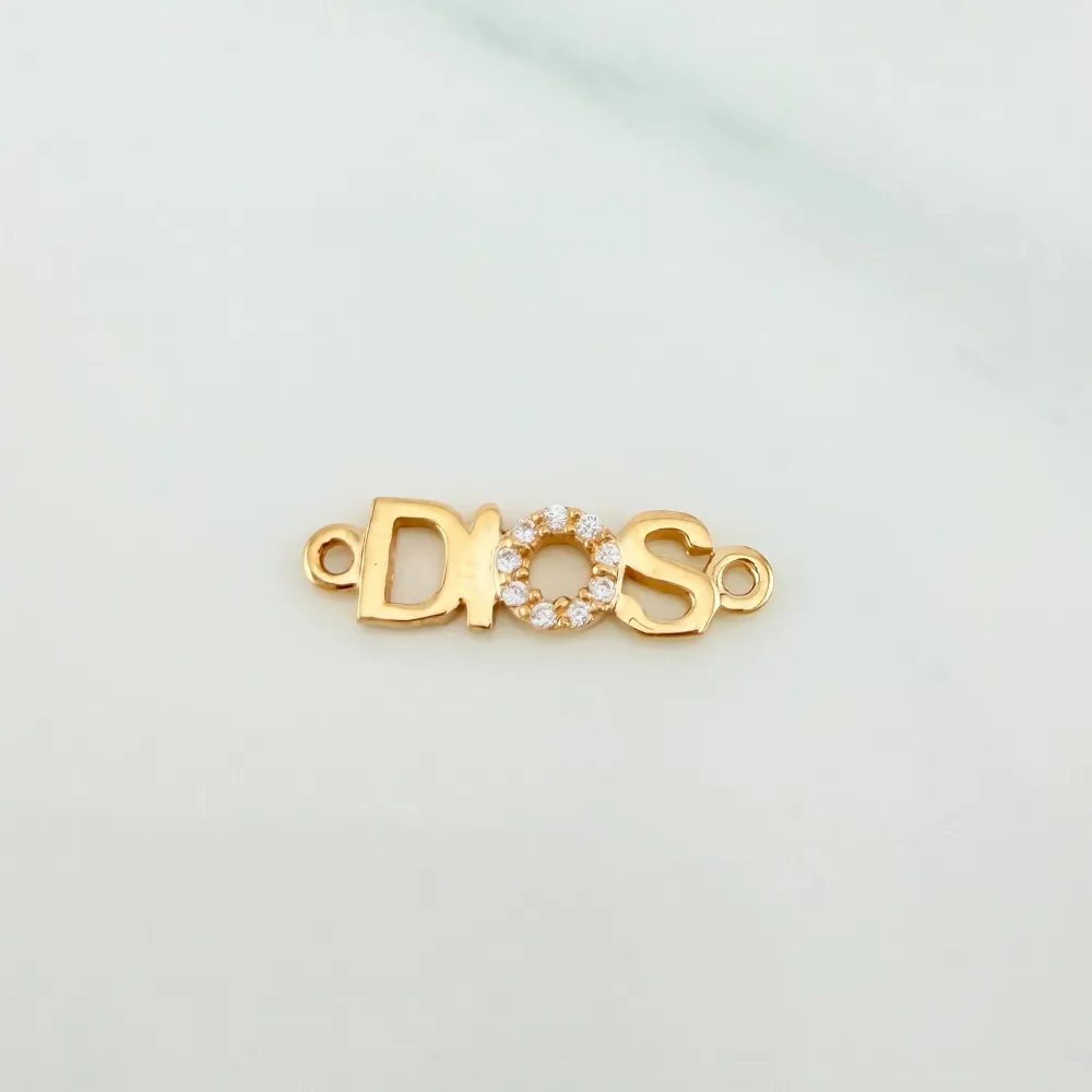 Herraje Dios 0.7 g / 1.8 cm Oro Amarillo 18K