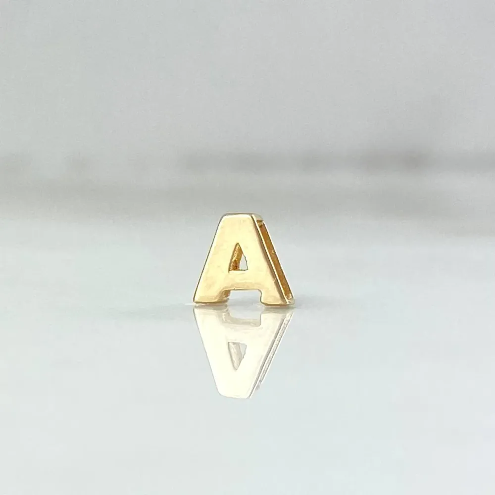 Herraje Letra 0.3gr / 6mm / Tambor Oro Amarillo