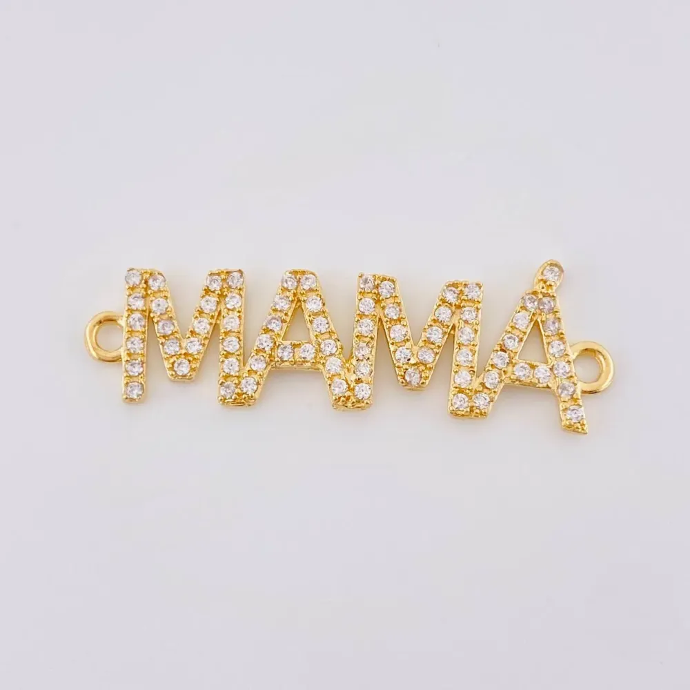 Herraje Mama 1.2 g / 2.9 cm Oro Amarillo 18K