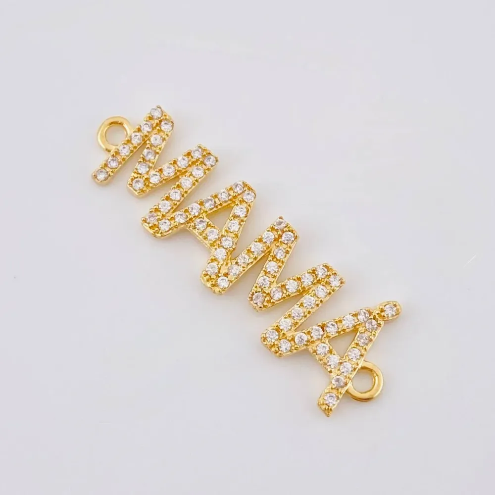 Herraje Mama 1.2 g / 2.9 cm Oro Amarillo 18K