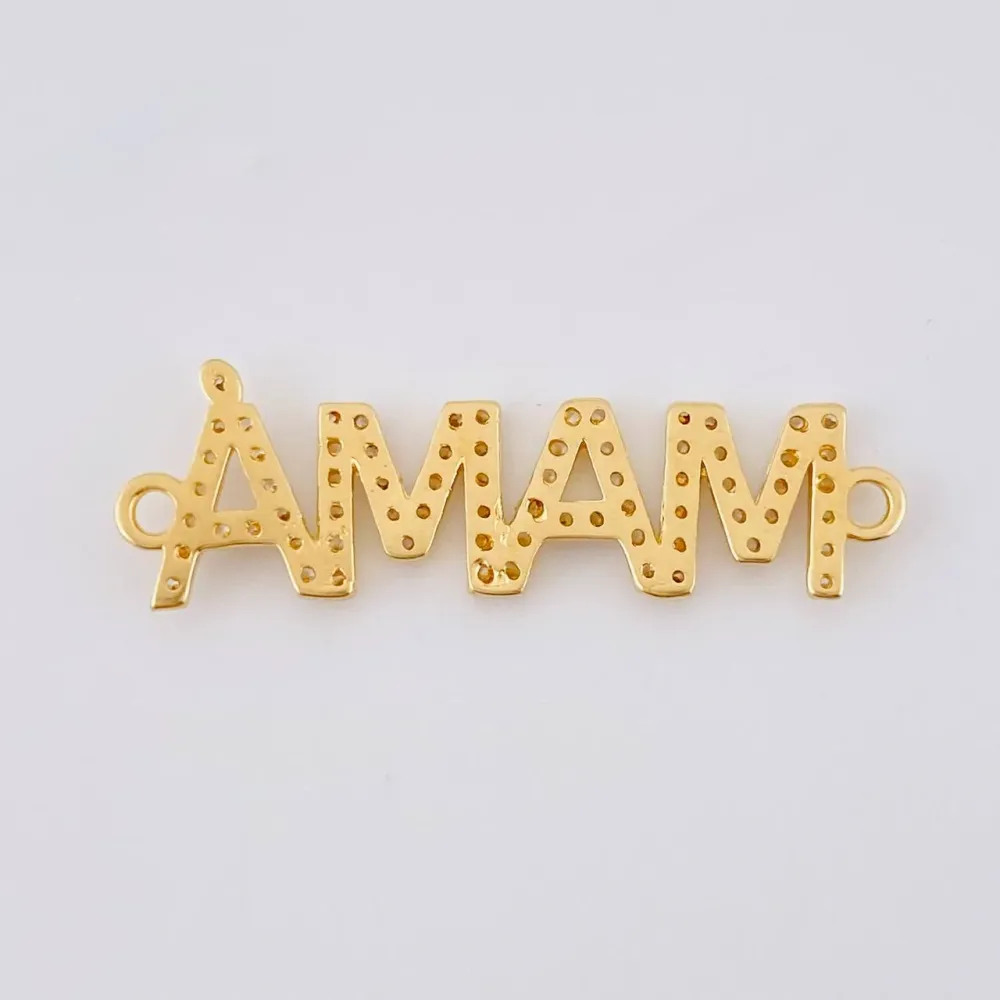 Herraje Mama 1.2 g / 2.9 cm Oro Amarillo 18K