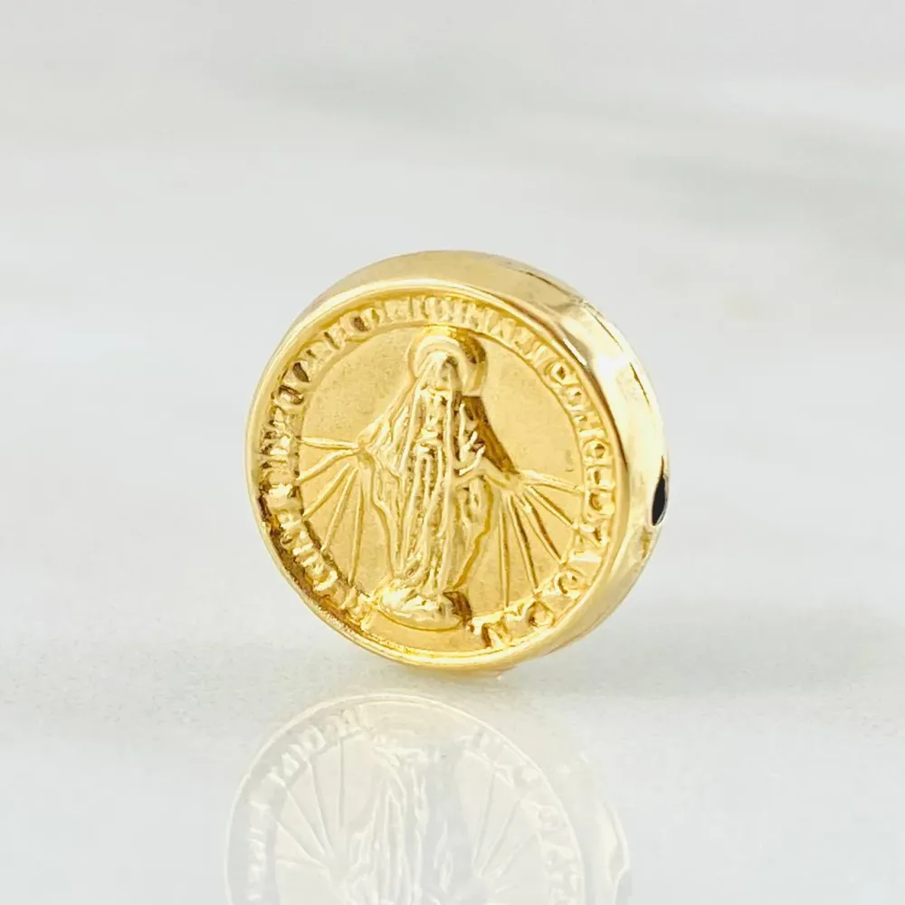 Herraje Tambor Virgen Milagrosa 0.7 g / 1.2 cm Oro Amarillo 18K
