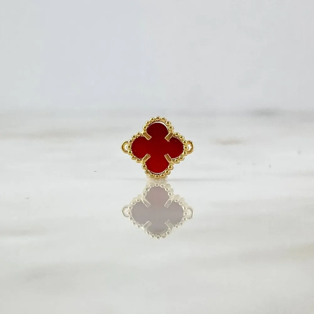 Herraje Trebol VCyA 0.85gr / 1.2cm / Ámbar Rojo Oro Amarillo +4 ©