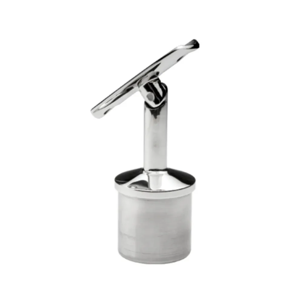 Soporte de Pasamanos Base Movil 75mm Para Tubo de 50.8mm Herralum Satin HERRALUM 1394008200SA