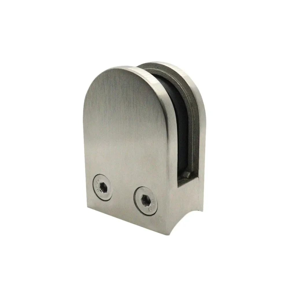 Conector Grapa Base Curva Para Tubo de 50.8mm Vidrio de 10 12mm herralum HERRALUM 1394032200SA