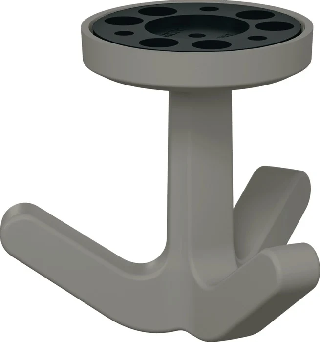 Gancho triple HEWI serie 477 mate, elástico (3000207488)