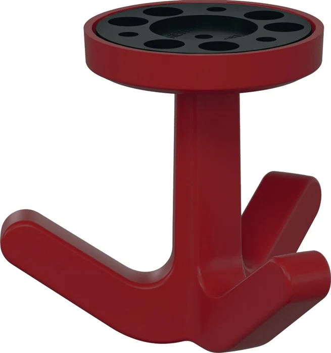 Gancho triple HEWI serie 477 mate, elástico (3000207482)