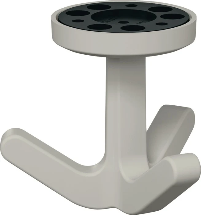 Gancho triple HEWI serie 477 mate, elástico (3000207489)
