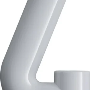 Número de casa HEWI dígito 4 poliamida especial 99 blanco puro ( 3000206555 )