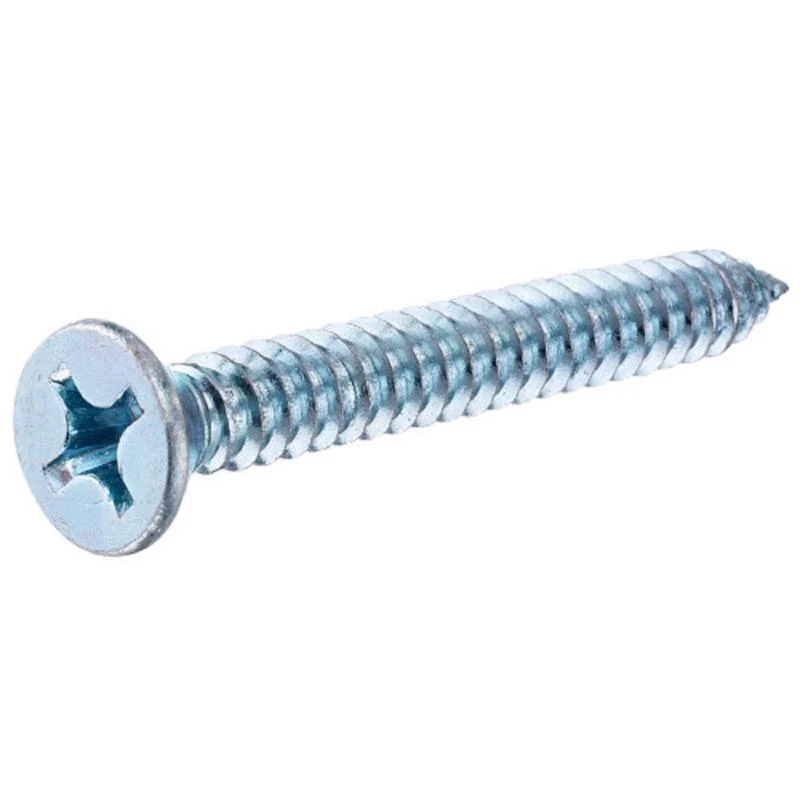 Tornillos para chapa metálica de cabeza plana Phillips HILLMAN n.° 8 x 2-1/2 pulg. L (paquete de 1) - Oferta de la semana