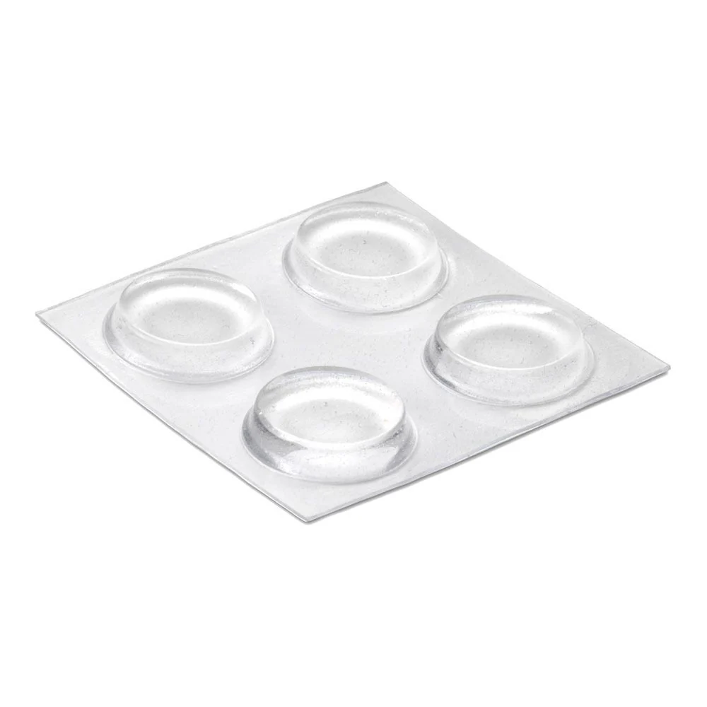 GOTA AUTOADHESIVA PROTECTORA Ø19x4mm (BLISTER 4 unid.) INOFIXCOLGADOR SOBREPUERTA BLANCO BLISTER INOFIX
