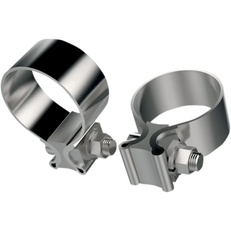 Kit Abrazaderas Escape Para Harley-Davidson KHROME WERKS