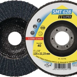 Disco de láminas KLINGSPOR SMT 628 Supra Ø 115 mm grano 60 plano ( 4000842268 )