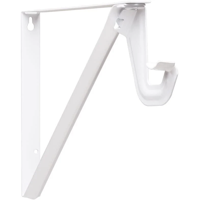 RP-0052-WT Soporte de estante deslizable - Blanco Knape & Vogt
