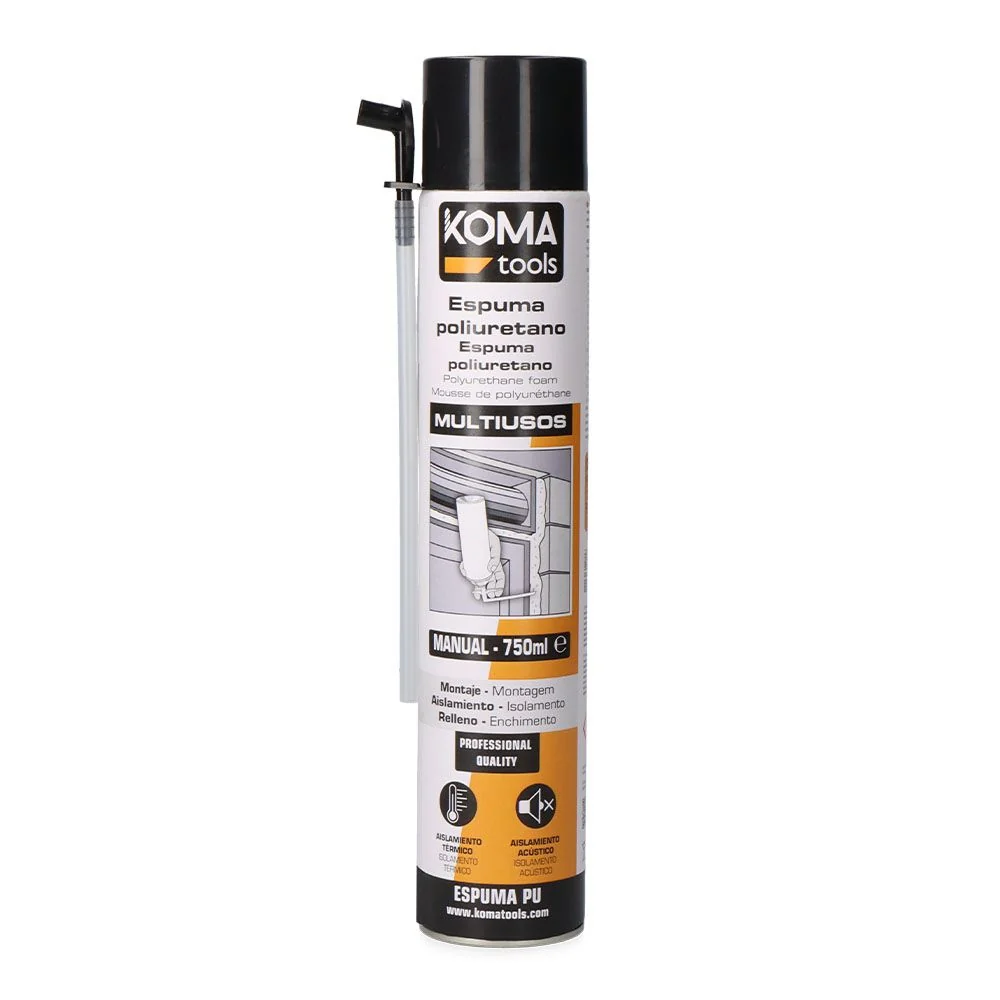 ESPUMA POLIURETANO 750 ml KOMA TOOLS