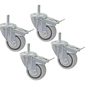 RUEDAS DE DOBLE BLOQUEO 3"4P Kreg