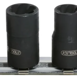 KS TOOLS 3/8' Juego de llaves de vaso con ranura helicoidal 4 pzs, 8-13mm ( 913.3850 )