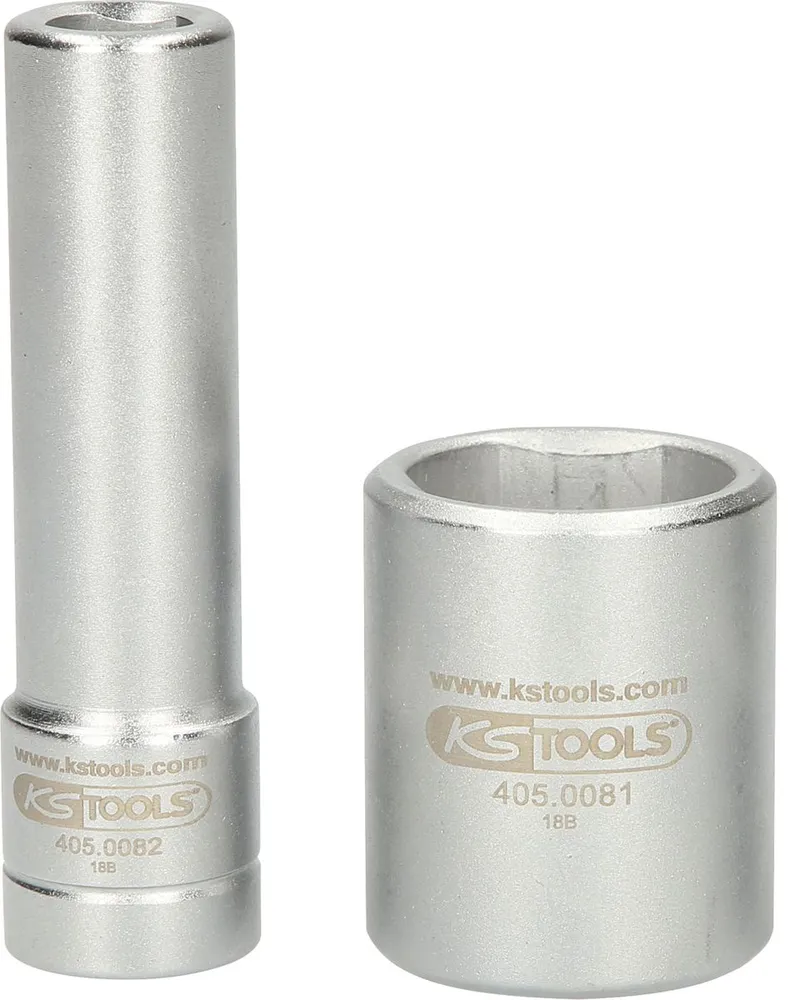 KS TOOLS Juego de llaves de vaso de 1/2' para bombas de inyección VE Bosch, 2 pzs ( 405.0080 )