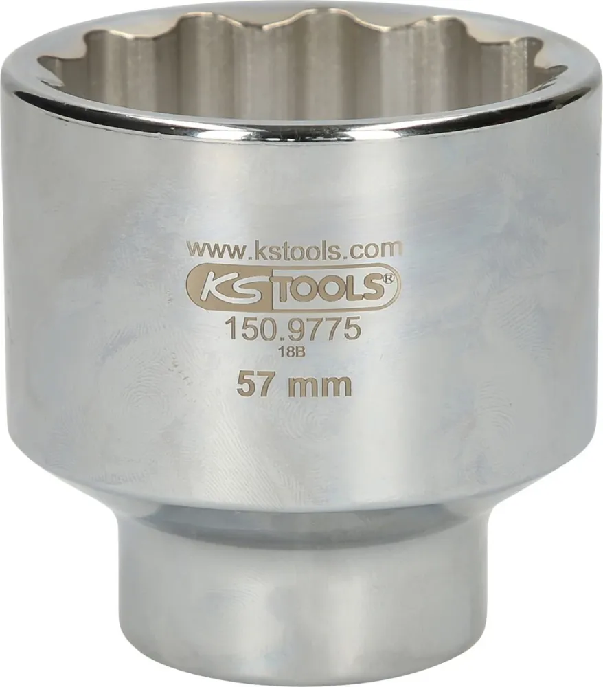 KS TOOLS Llave de vaso especial de 3/4' para árboles de transmisión, 57,0 mm ( 150.9775 )