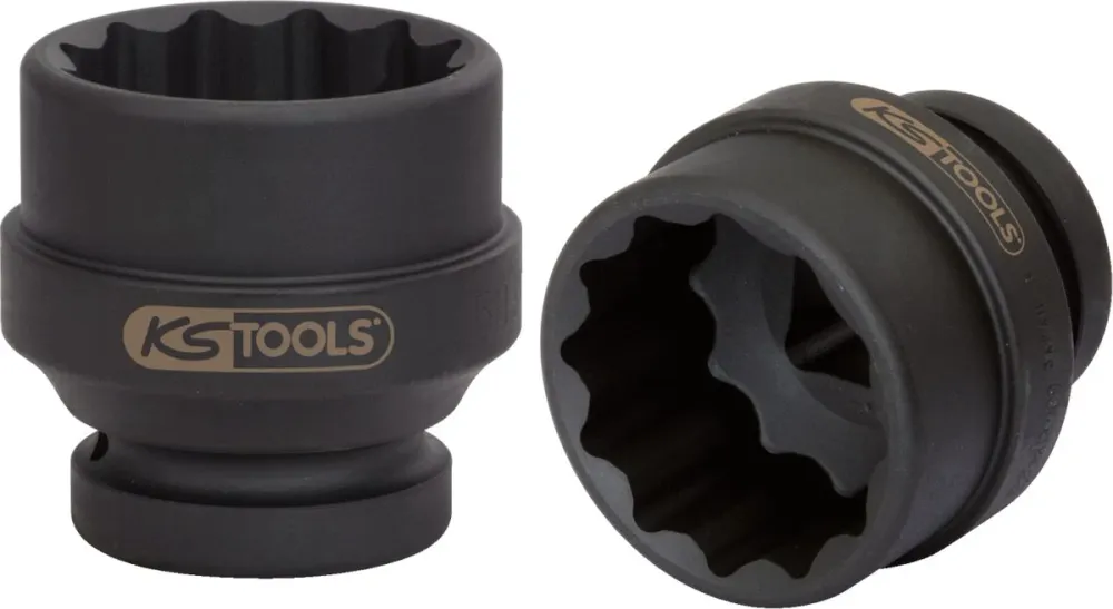 KS TOOLS Llave de vaso de impacto para árbol cardán 1', entrecaras 55 ( 450.0405 )