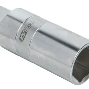 KS TOOLS Llave de vaso de sufridera de hexágono exterior para amortiguador, 24 mm ( 150.9424 )