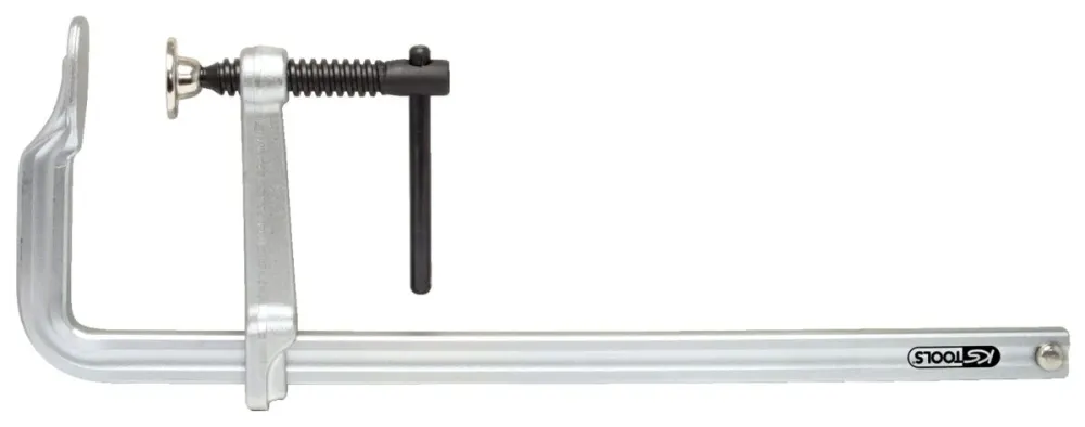 KS TOOLS Sargento de tornillo con mango en T 400/120mm ( 145.0320 )