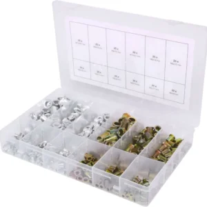 KS TOOLS Surtido de remaches de rosca de acero y aluminio, M3x9mm-M10x21mm, 300 pzs ( 970.0630 )