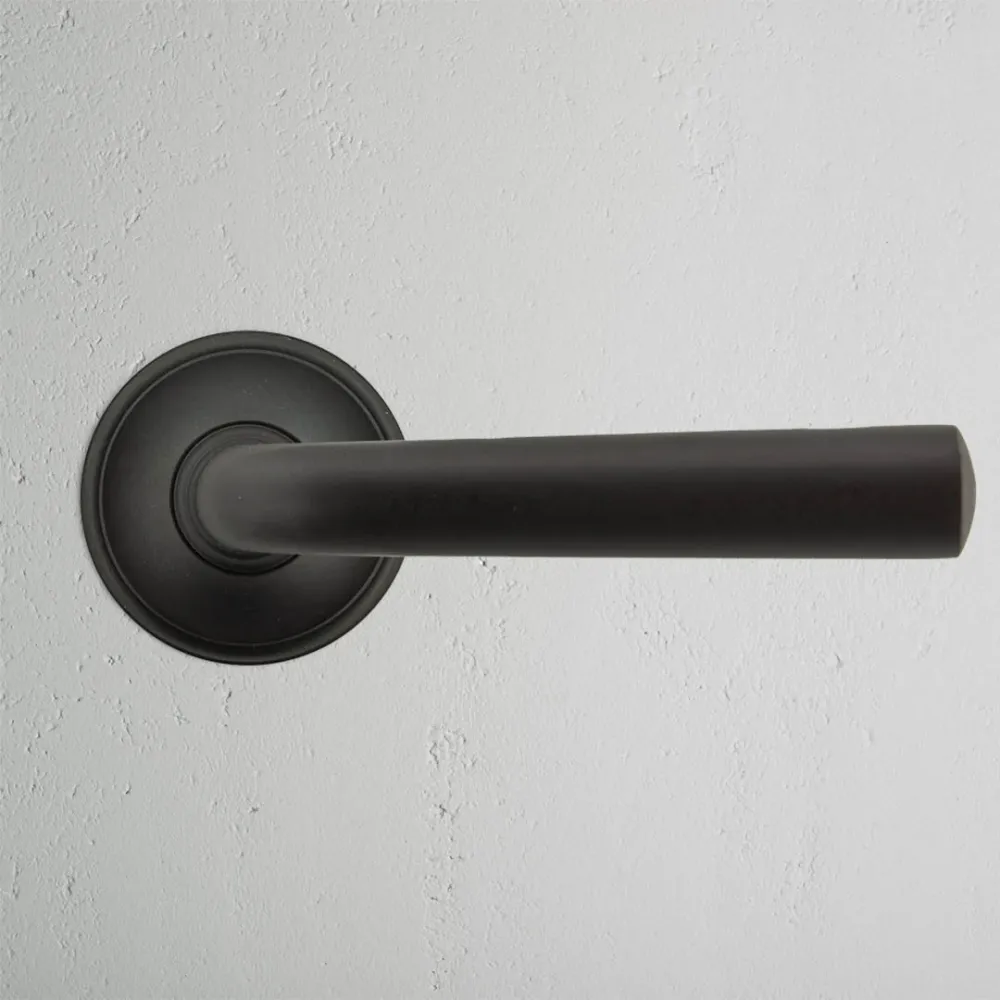 Manilla para puertas Apsley (fija) - Bronce